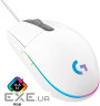 Миша LOGITECH G102 Lightsync White (910-005824)