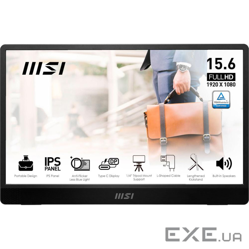 Монітор MSI PRO MP161 E2 (PRO MP161-E2)