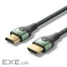 Кабель Vention HDMI - HDMI V 2.1 (M/M), 2 м, Green (ALOGH)