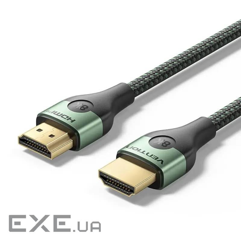 Кабель Vention HDMI - HDMI V 2.1 (M/M), 2 м, Green (ALOGH)