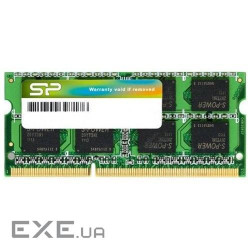 Оперативна пам'ять Silicon Power 8GB DDR-3 SO-DIMM (SP008GLSTU160N02)