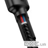 Кабель Baseus Cafule Type-C to Type-C PD2.0 60W 20V 3A 2M Чорний/Сірий (CATKLF-HG1) (CATKLF-HG1 2м )