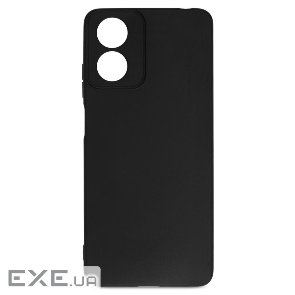 Чохол до мобільного телефона Armorstandart Matte Slim Fit Motorola G04 Camera cover Black (ARM73881)