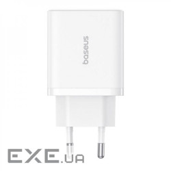 СЗУ Baseus GaN5 Fast Charger 1C 30W white (P10162504213-00 white)