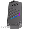 Кишеня Dynamode зовн. для M.2 SSD NVMe ч-з USB3.2 GEN2 Type-C алюміній темно-сіра (DM-CAD-SSD14-N)
