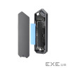 Кишеня Dynamode зовн. для M.2 SSD NVMe ч-з USB3.2 GEN2 Type-C алюміній темно-сіра (DM-CAD-SSD14-N)