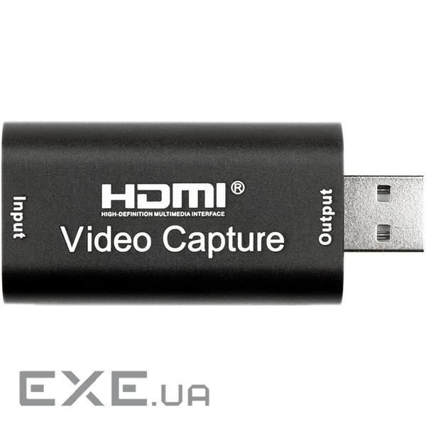 Перехідник HDMI (F) to USB 2.0 (M) PowerPlant (CA912353)