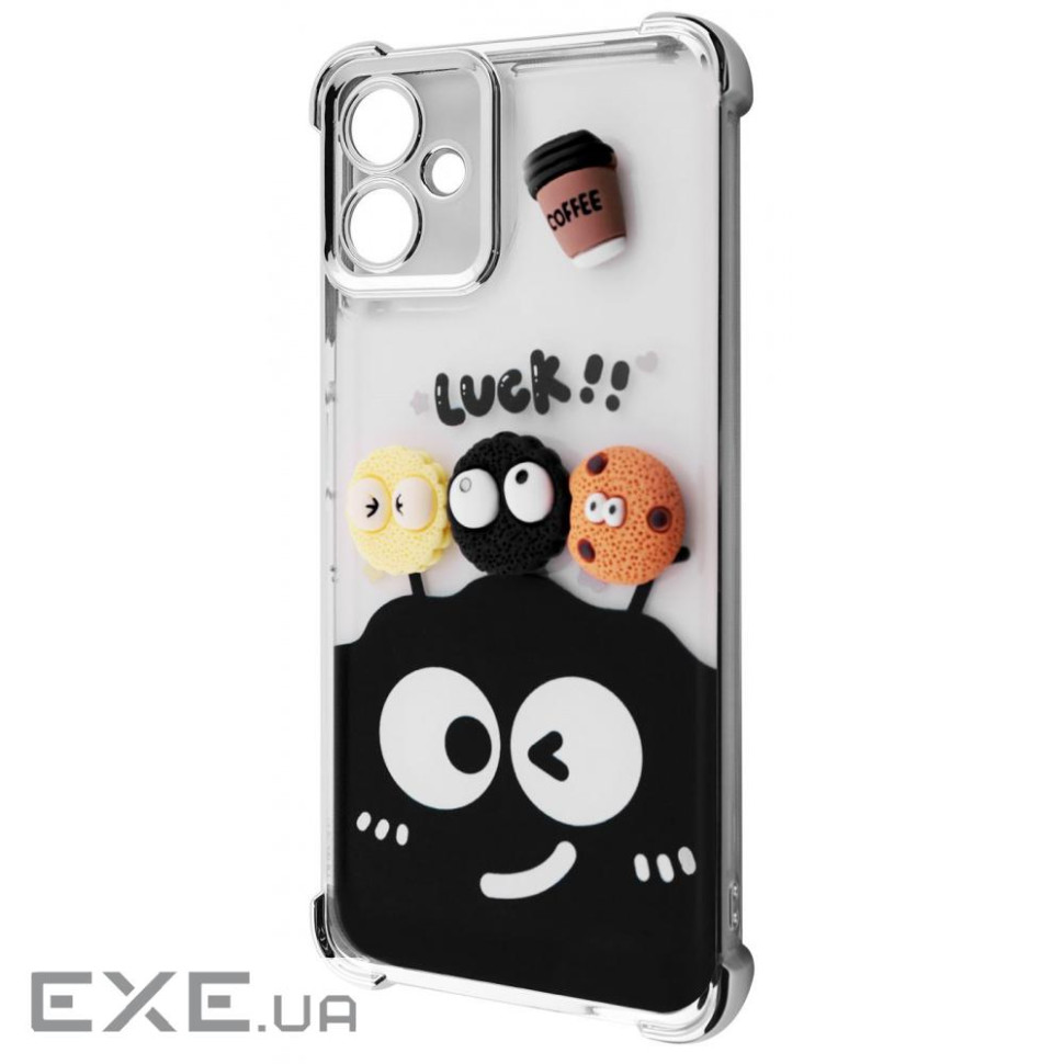 Чехол WAVE Winkie Samsung Galaxy A06 silver/splash (64200 silver/splash)