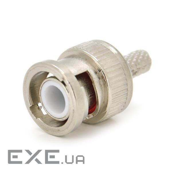 Роз'єм VOLTRONIC BNC-M - RG-58 crip + жовтий наконечник Q100