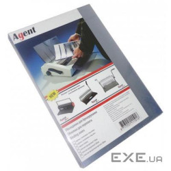 Обкладинка для палітурки Agent пласт. А4 150 мкн (100 шт.) прозорі (1510182)