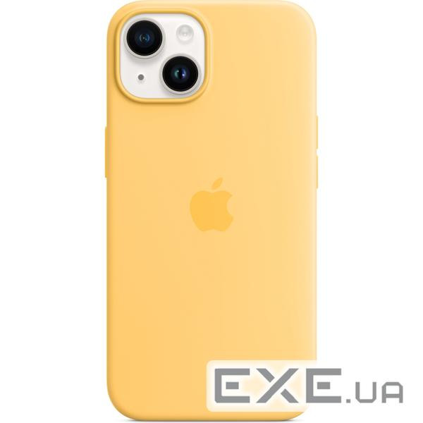 Чохол для мобільного телефону Apple iPhone 14 Plus Silicone Case with MagSafe - Sunglow, (MPTD3ZE/A)