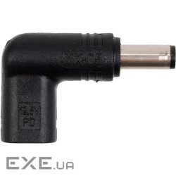 Адаптер PowerPlant USB Type-C на DC 5.5x2.1 мм (CC360567)