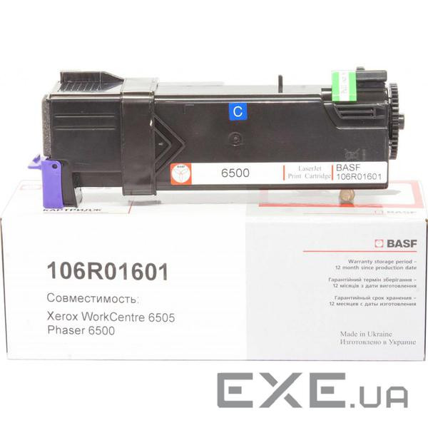 Тонер-картридж BASF Xerox Ph 6500/WC6505 Cyan 106R01601 (KT-106R01601) (BASF-KT-106R01601)