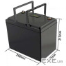 Акумуляторна батарея LiitoKala LiFePO4 12V100Ah, LCD (12V 100Ah LiFePO4 LCD)