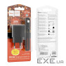 Зарядний пристрій HOCO CS13A Ocean USB-C PD20W + cable USB-C to USB-C Black (6942007603843)