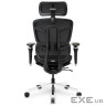 Офісне крісло Mealux S4 Air Black (HF-S4 M/B)