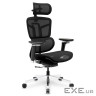 Офісне крісло Mealux S4 Air Black (HF-S4 M/B)