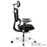 Офісне крісло Mealux S4 Air Black (HF-S4 M/B)