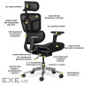 Офісне крісло Mealux S4 Air Black (HF-S4 M/B)
