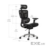 Офісне крісло Mealux S4 Air Black (HF-S4 M/B)