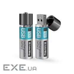 Акумулятор ColorWay AA USB 1200 mAh 1.5V R6 * 2 (CW-UBAA-02)