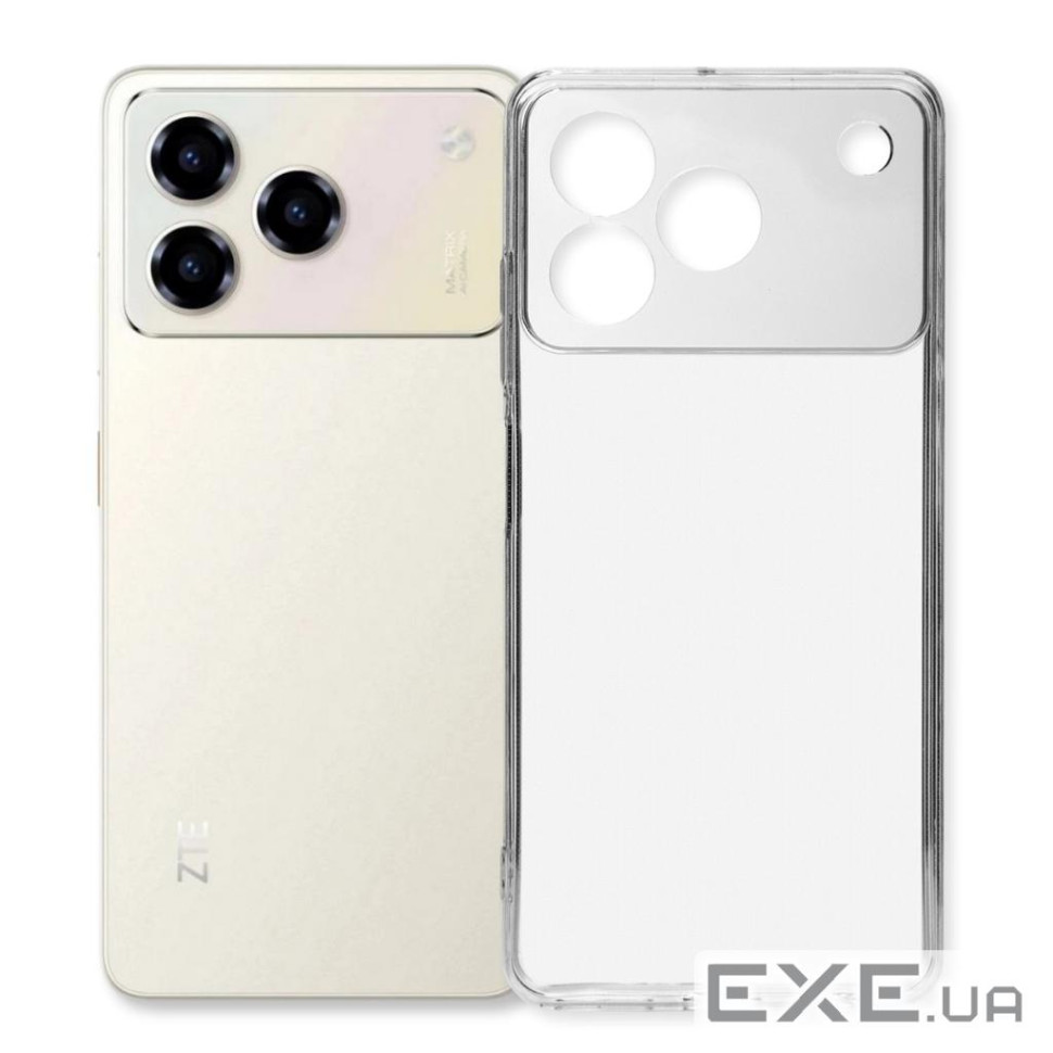 Чохол до мобільного телефона BeCover silicone ZTE Blade A76 4G Transparent (714906)