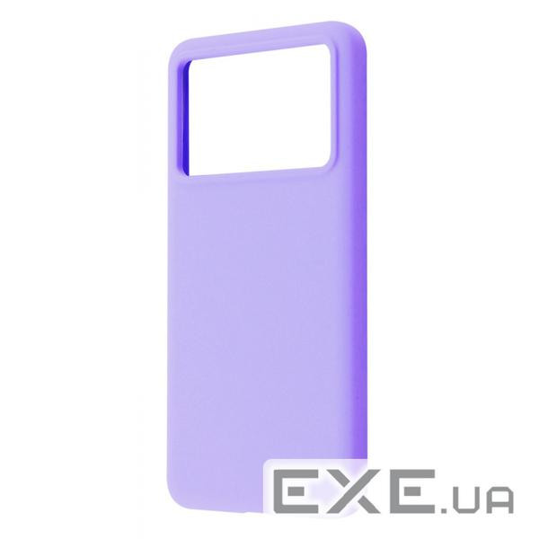 Чохол WAVE Full Silicone Cover Xiaomi Poco X6 Pro 5G light purple (56641 light purple)