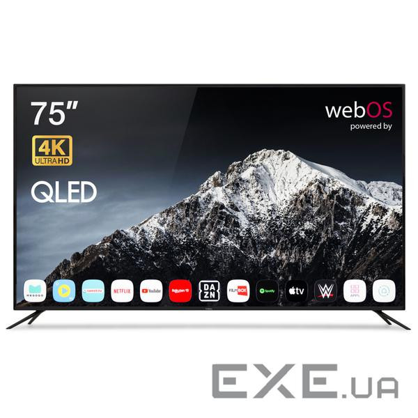 Телевізор VINGA 75" QLED 4K S75UHD25QWEB