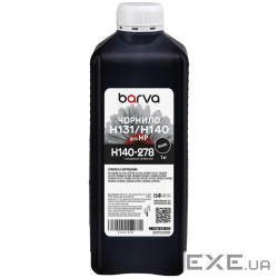 Чорнило Barva HP 131/140 1kg black, pigment (H140-278)