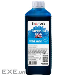 Чорнило Barva Epson 664 1 л, special cyan (E664-425e)