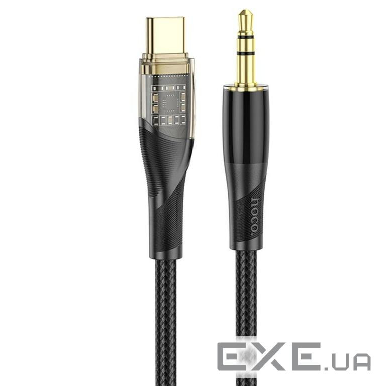 Аудіокабель HOCO UPA25 Transparent Discovery Edition Digital audio conversion cable (6931474791177)