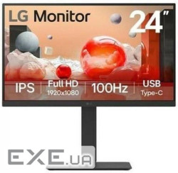 Монітор LG LCD 24BA750-B 24" black (24BA750-B.AEU)