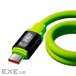 Кабель Type-C to Type-C (male to male), Підтримка SCP, QC3.0, PD до 240Вт, 480Mbp (YT-TC-TC240-G-1m)