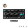 Клавіатура бездротова Keychron Q1 Ultra Keychron Red Switch Black RGB (Q1U-M1-UA)