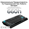 Клавіатура бездротова Keychron Q1 Ultra Keychron Red Switch Black RGB (Q1U-M1-UA)