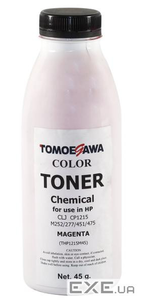 Тонер HP CLJ CP1215/M252/277/451/475 Chemical (45г) Magenta Tomoegawa (THP1215M45)