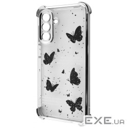 Чехол WAVE Winkie Samsung Galaxy A26 silver/butterfly (64203 silver/butterfly)