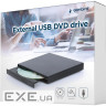 Зовнішній привід DVD+-RW GEMBIRD DVD-USB-04 USB2.0 Black