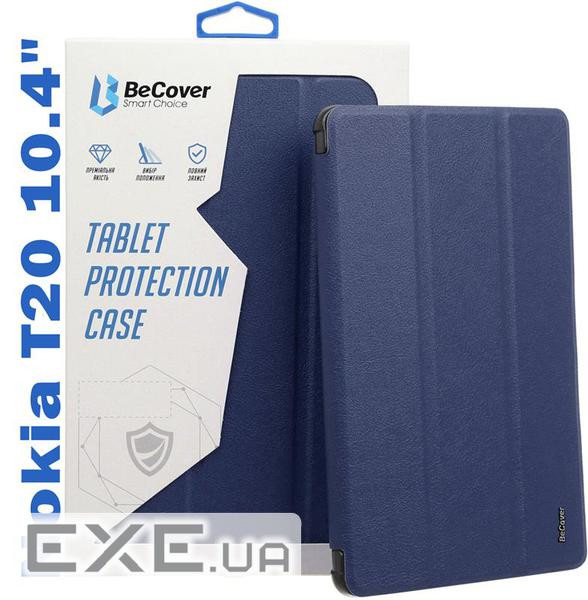 Чехол-книжка BeCover Smart для Nokia T20 10.4" Deep Blue (708042)