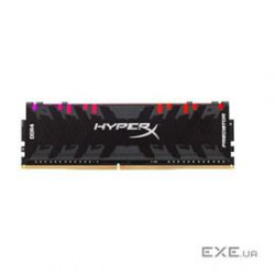 Модуль пам'яті Kingston Memory HX432C16PB3A/8CL 8GB 3200MHz DDR4 HyperX Predator RGB Co-Logo