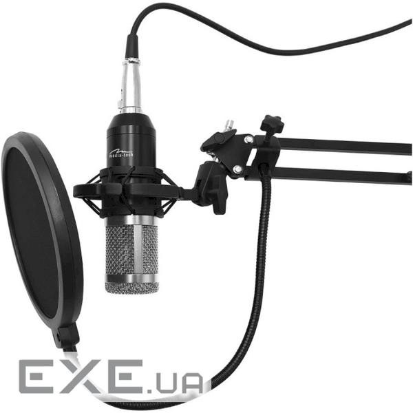 Мікрофон студійний MEDIA-TECH MT397 Silver (MT397S)