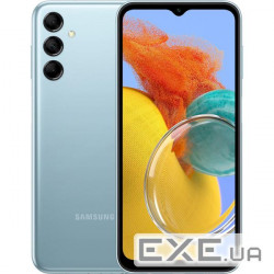 Смартфон Samsung Galaxy M14 SM-M146 4/64GB Dual Sim Blue (SM-M146BZBUSEK), 6.6