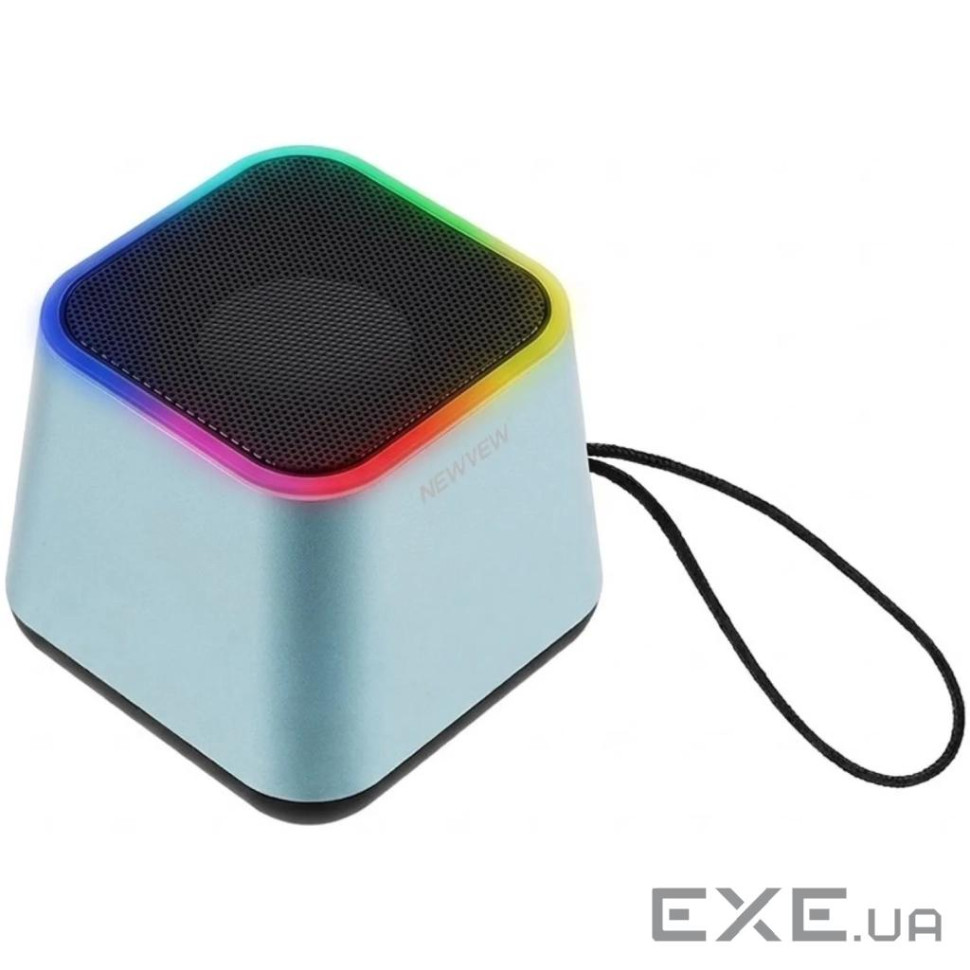 Акустична система NEWVEW NV-9203 RGB/BT/USB/TF/FM Blue (NWVW-NV-9203-BL)