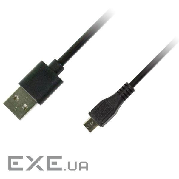 Дата кабель USB 2.0 AM to Micro 5P 1.0m black Piko (1283126474101)