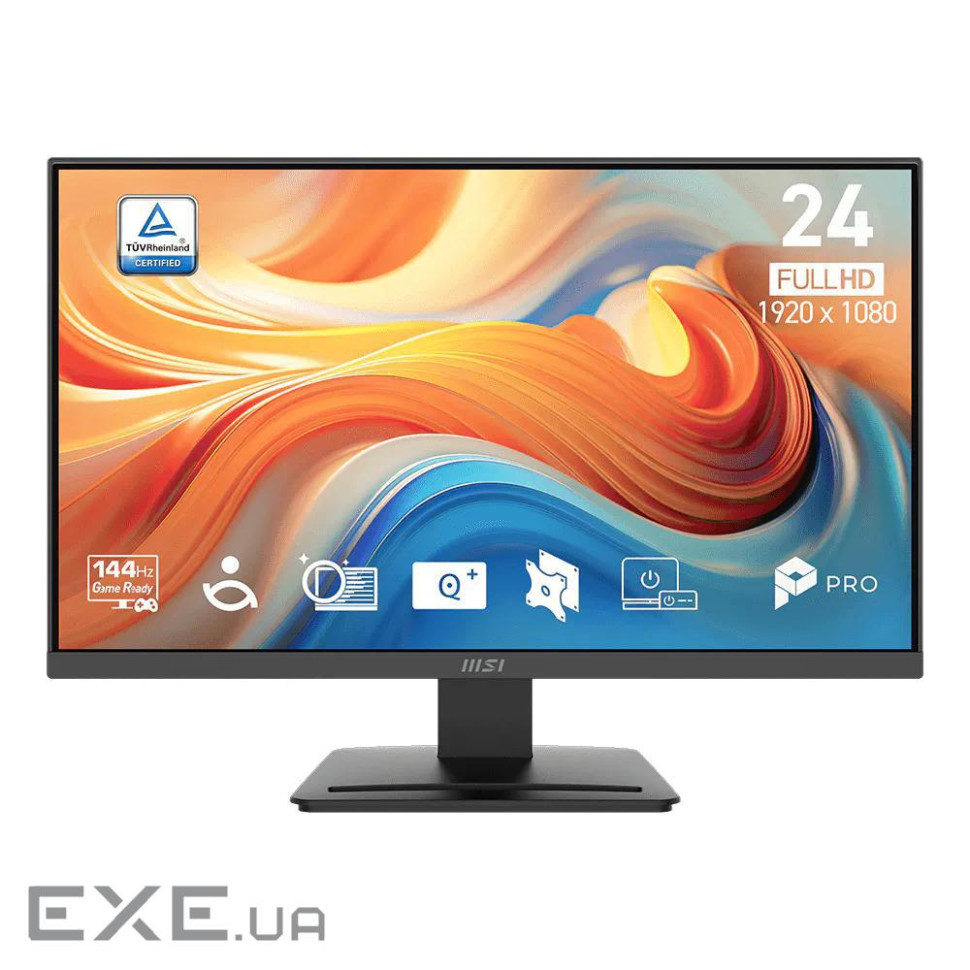 Монітор VA 23.8" FHD (1920 x 1080) 1ms 144Hz 178/1 78 /DP/HDMI MSI PRO MP241 E14V