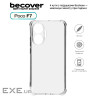 Чохол до мобільного телефона BeCover Anti-Shock Poco F7 Clear (713807)