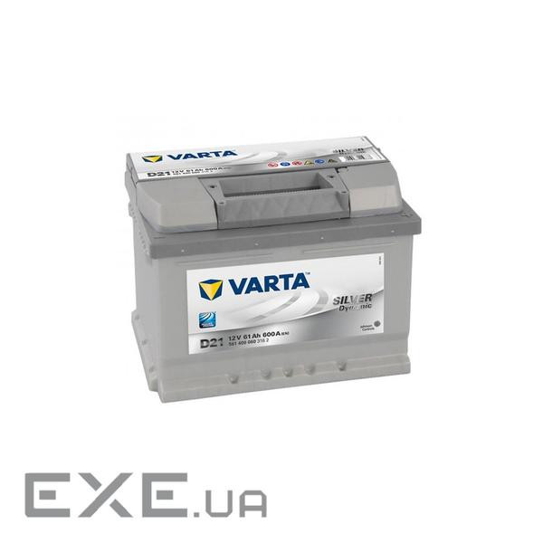 Акумулятор автомобільний Varta Silver Dynamic 61Аh (561400060)