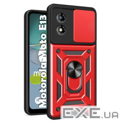 Чохол до мобільного телефона BeCover Military Motorola Moto E13 Red (709104)