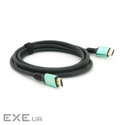 Кабель Merlion HDMI-HDMI 8K Ultra HD(7680x4320P), 2,0m, v2,1, кр (YT-HDMI(M) / (M)8KV2.1-1.8m Green)