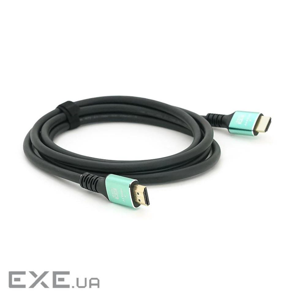 Кабель Merlion HDMI-HDMI 8K Ultra HD(7680x4320P), 2,0m, v2,1, кр (YT-HDMI(M) / (M)8KV2.1-1.8m Green)